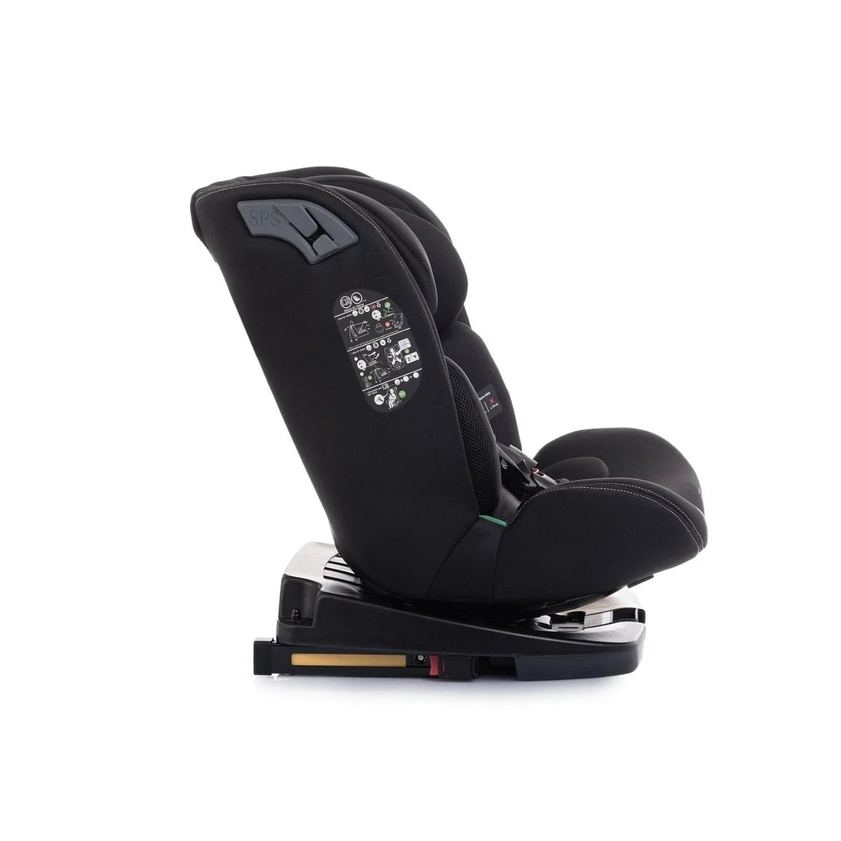 baby plus Pixi i-Size Group 0+/1/2/3 (Birth to 12 Years) Car Seat - Black | Luxury Home Accessories | Heulog Glow