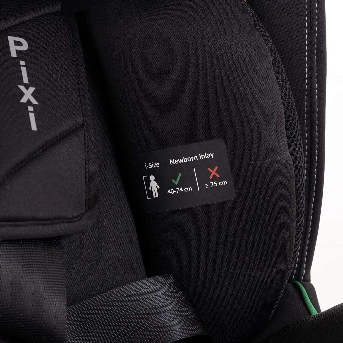 baby plus Pixi i-Size Group 0+/1/2/3 (Birth to 12 Years) Car Seat - Black | Luxury Home Accessories | Heulog Glow