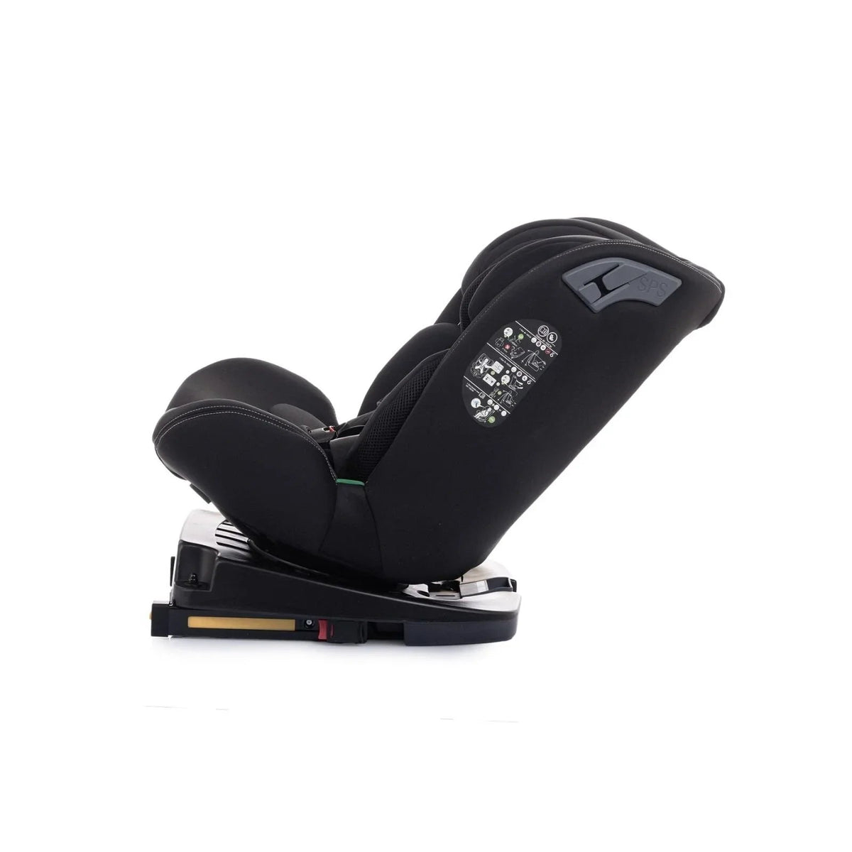baby plus Pixi i-Size Group 0+/1/2/3 (Birth to 12 Years) Car Seat - Black | Luxury Home Accessories | Heulog Glow