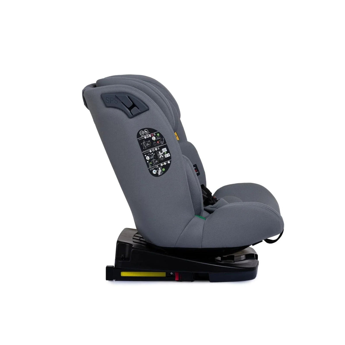 baby plus Pixi i-Size Group 0+/1/2/3 (Birth to 12 Years) Car Seat - Grey | Luxury Home Accessories | Heulog Glow