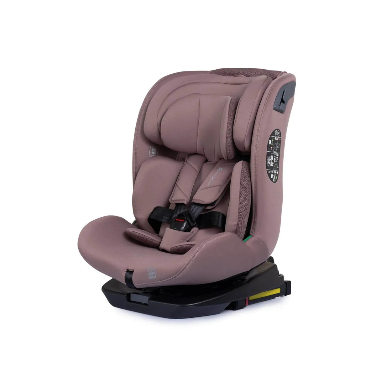 baby plus Pixi i-Size Group 0+/1/2/3 (Birth to 12 Years) Car Seat - Pink | Luxury Home Accessories | Heulog Glow