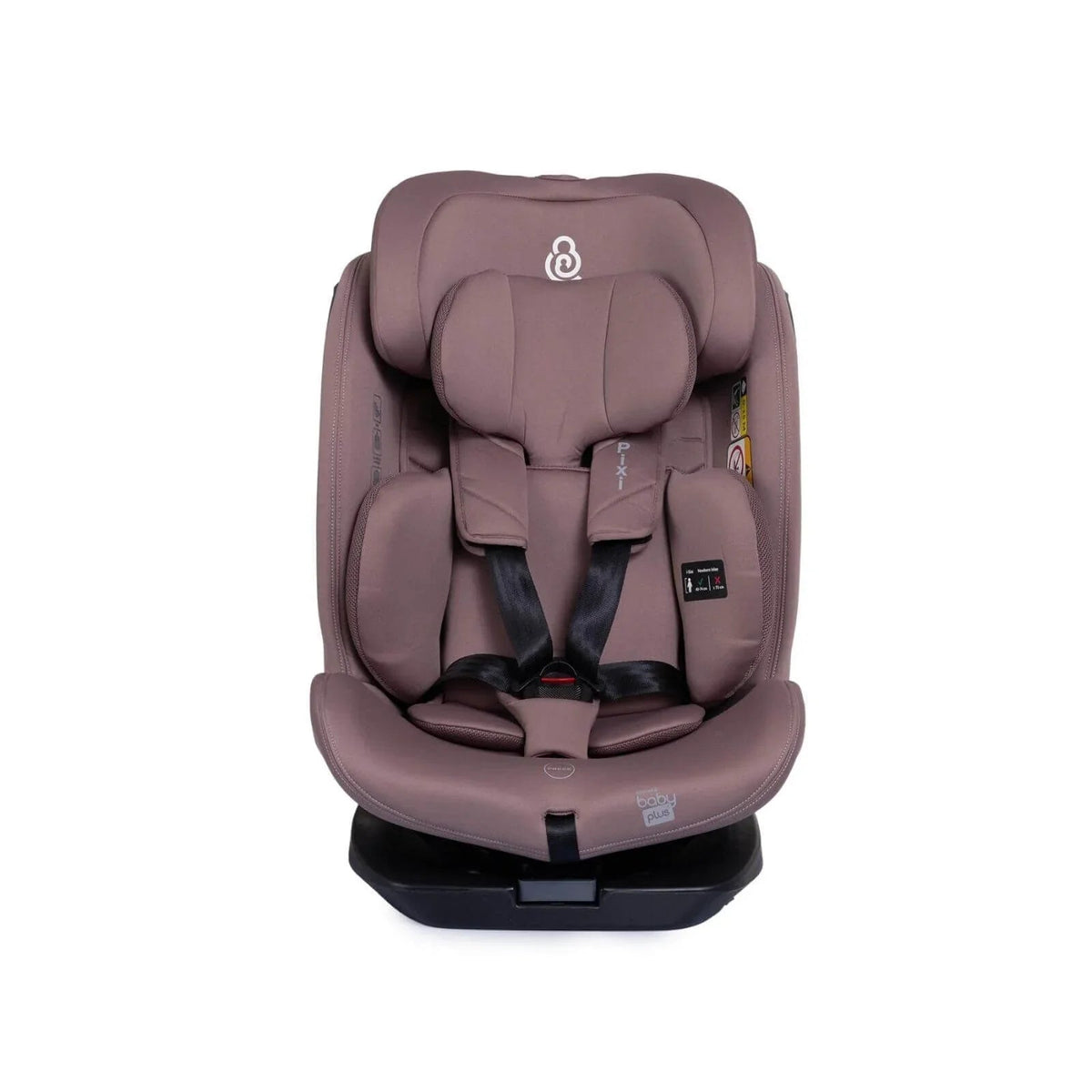 baby plus Pixi i-Size Group 0+/1/2/3 (Birth to 12 Years) Car Seat - Pink | Luxury Home Accessories | Heulog Glow