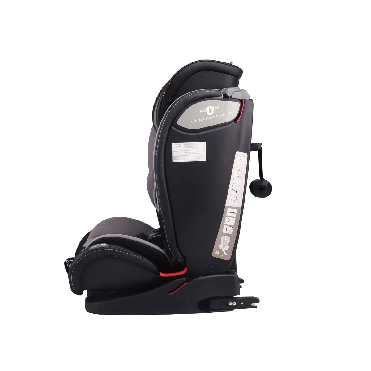 baby plus Secure Group 1/2/3 (9 Months to 12 Years) Car Seat - Grey | Luxury Home Accessories | Heulog Glow