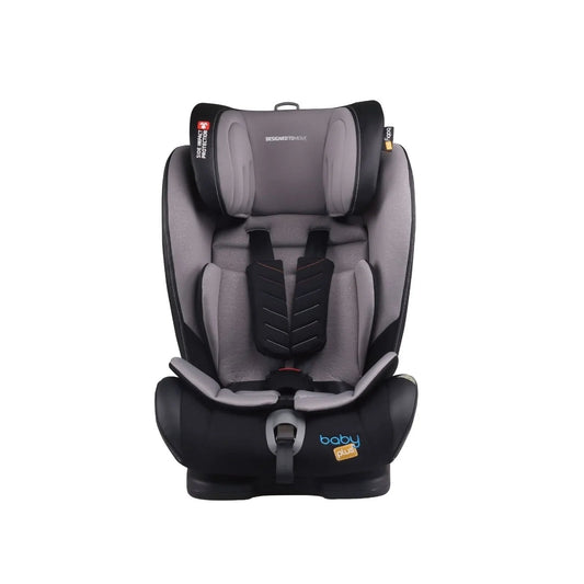 baby plus Secure Group 1/2/3 (9 Months to 12 Years) Car Seat - Grey | Luxury Home Accessories | Heulog Glow