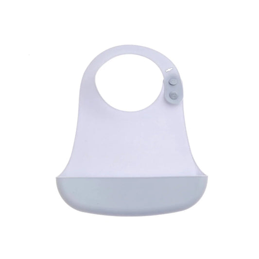baby plus Silicone Bib - Powder Blue | Luxury Home Accessories | Heulog Glow