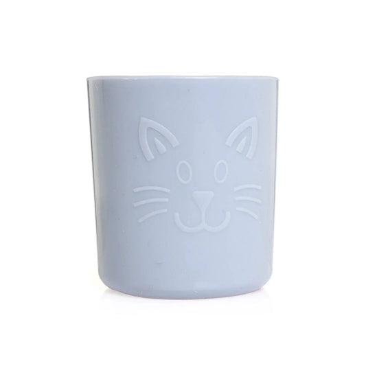 baby plus Silicone Open Training Cup 120ml - Powder Blue | Luxury Home Accessories | Heulog Glow