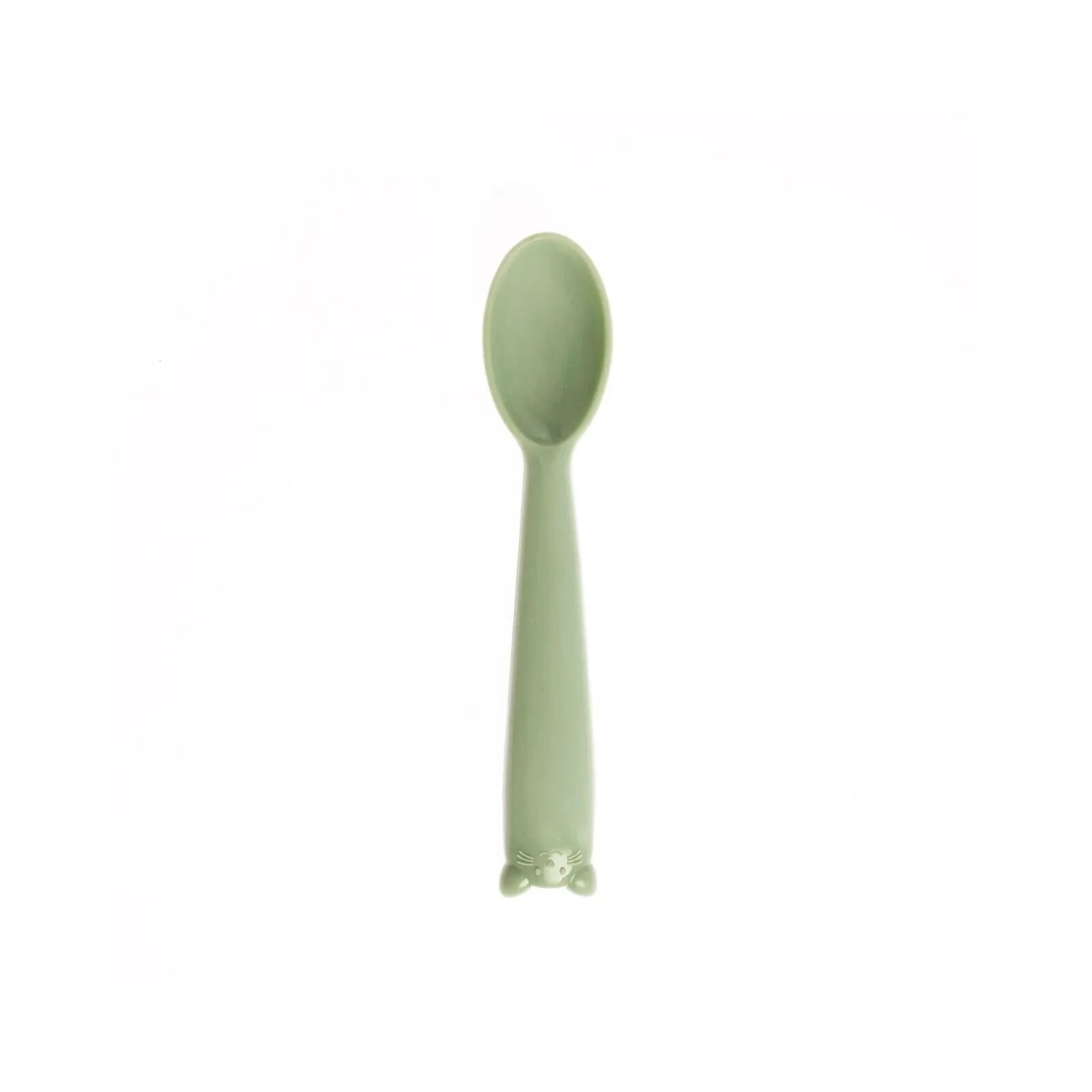 baby plus Silicone Spoon - Green | Luxury Home Accessories | Heulog Glow
