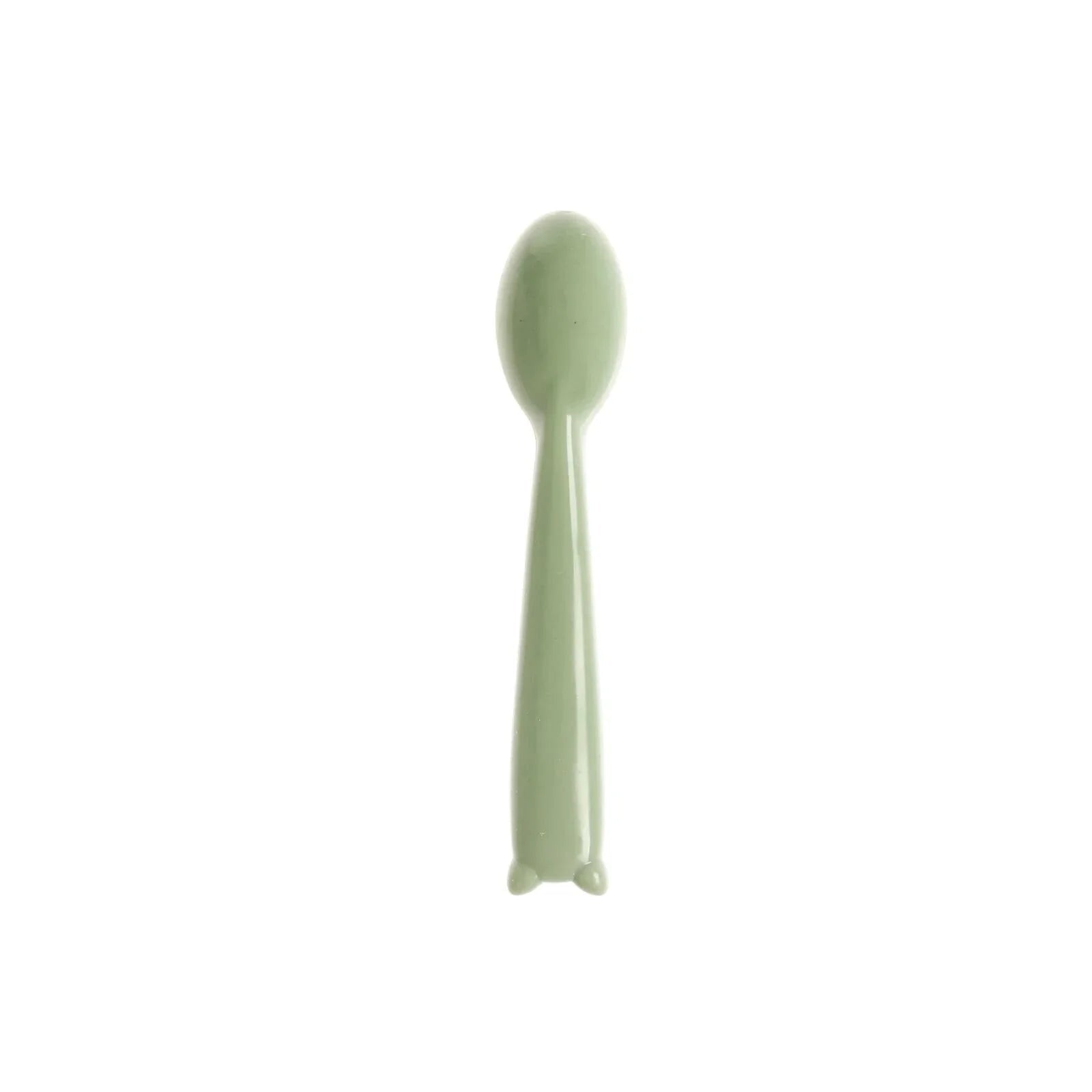 baby plus Silicone Spoon - Green | Luxury Home Accessories | Heulog Glow