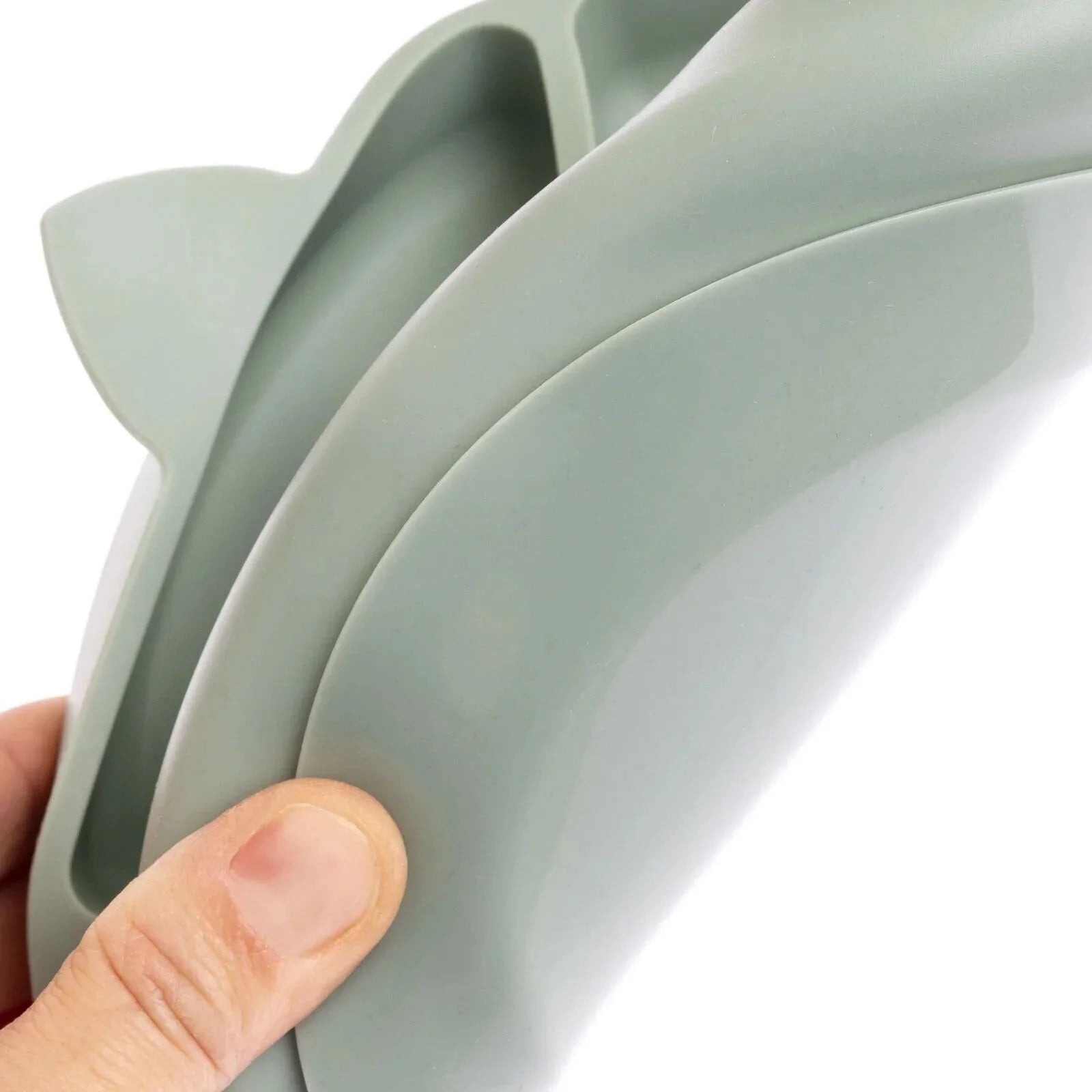 baby plus Silicone Suction Plate - Green | Luxury Home Accessories | Heulog Glow