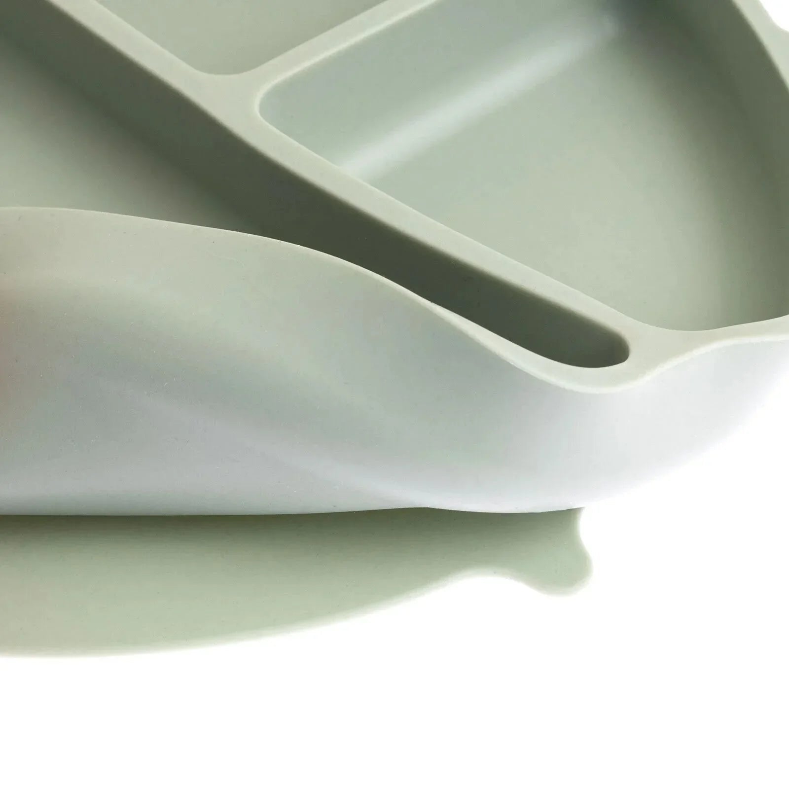 baby plus Silicone Suction Plate - Green | Luxury Home Accessories | Heulog Glow