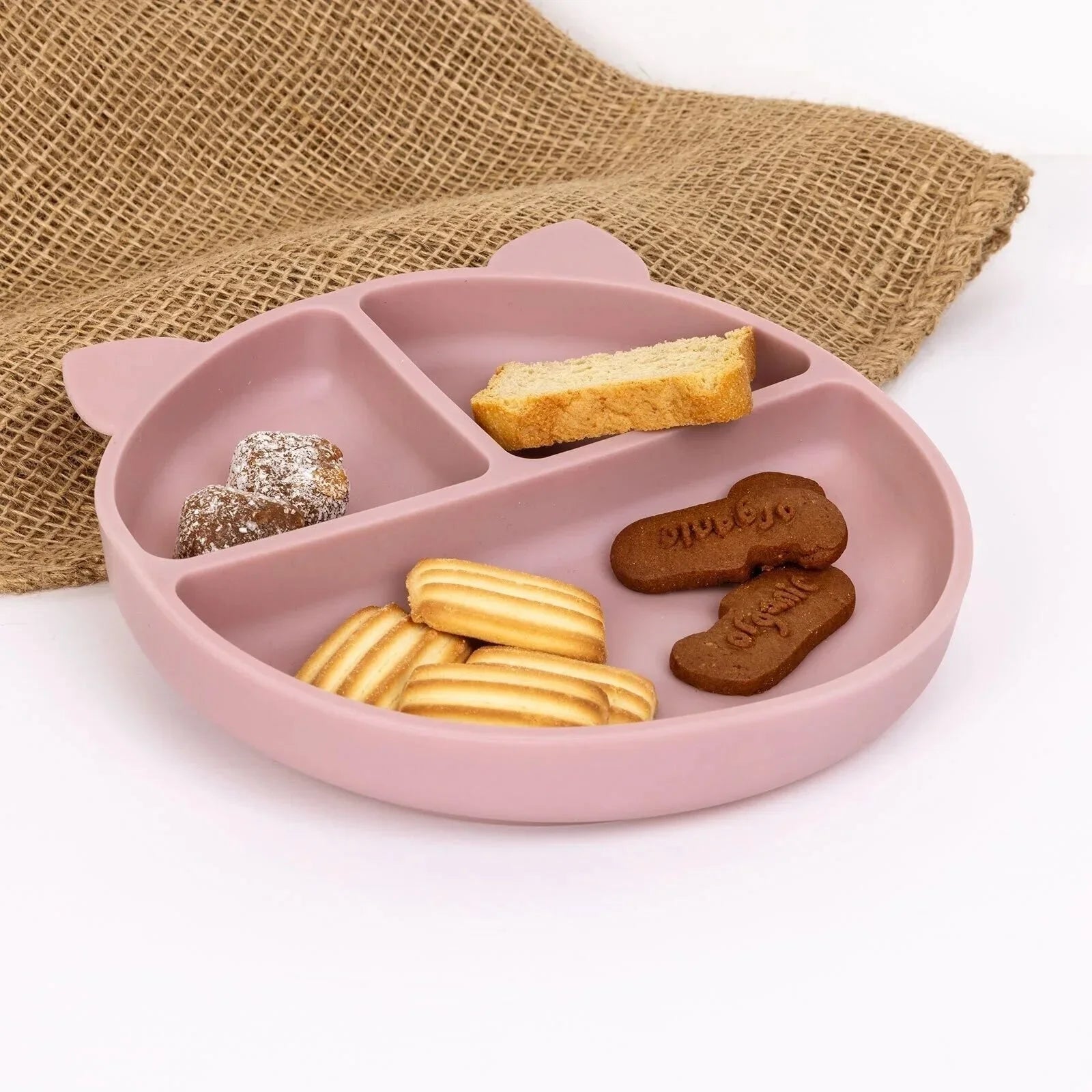 baby plus Silicone Suction Plate - Lilac | Luxury Home Accessories | Heulog Glow