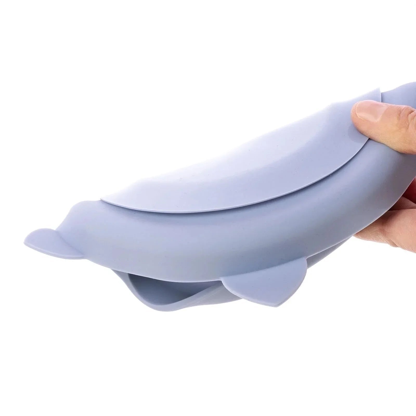 baby plus Silicone Suction Plate - Powder Blue | Luxury Home Accessories | Heulog Glow