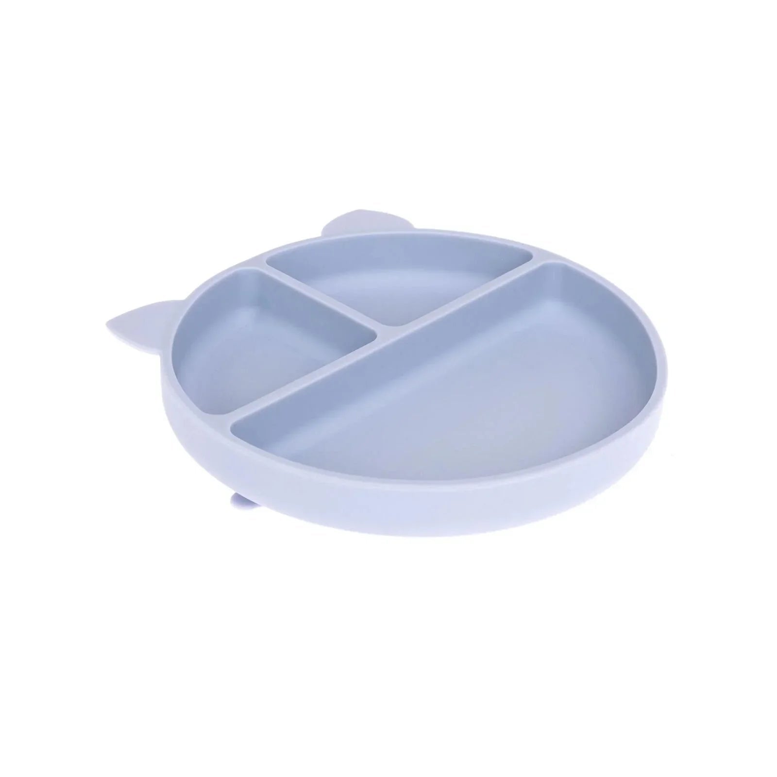 baby plus Silicone Suction Plate - Powder Blue | Luxury Home Accessories | Heulog Glow
