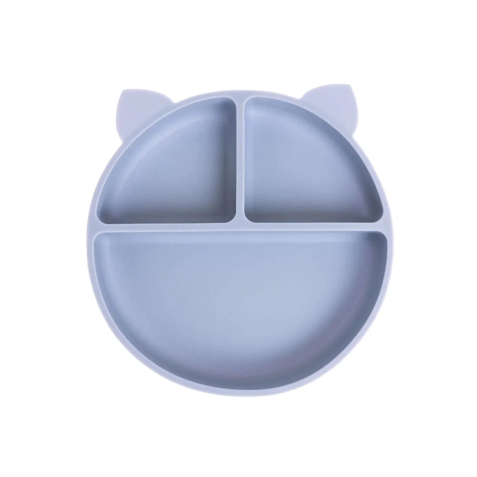 baby plus Silicone Suction Plate - Powder Blue | Luxury Home Accessories | Heulog Glow