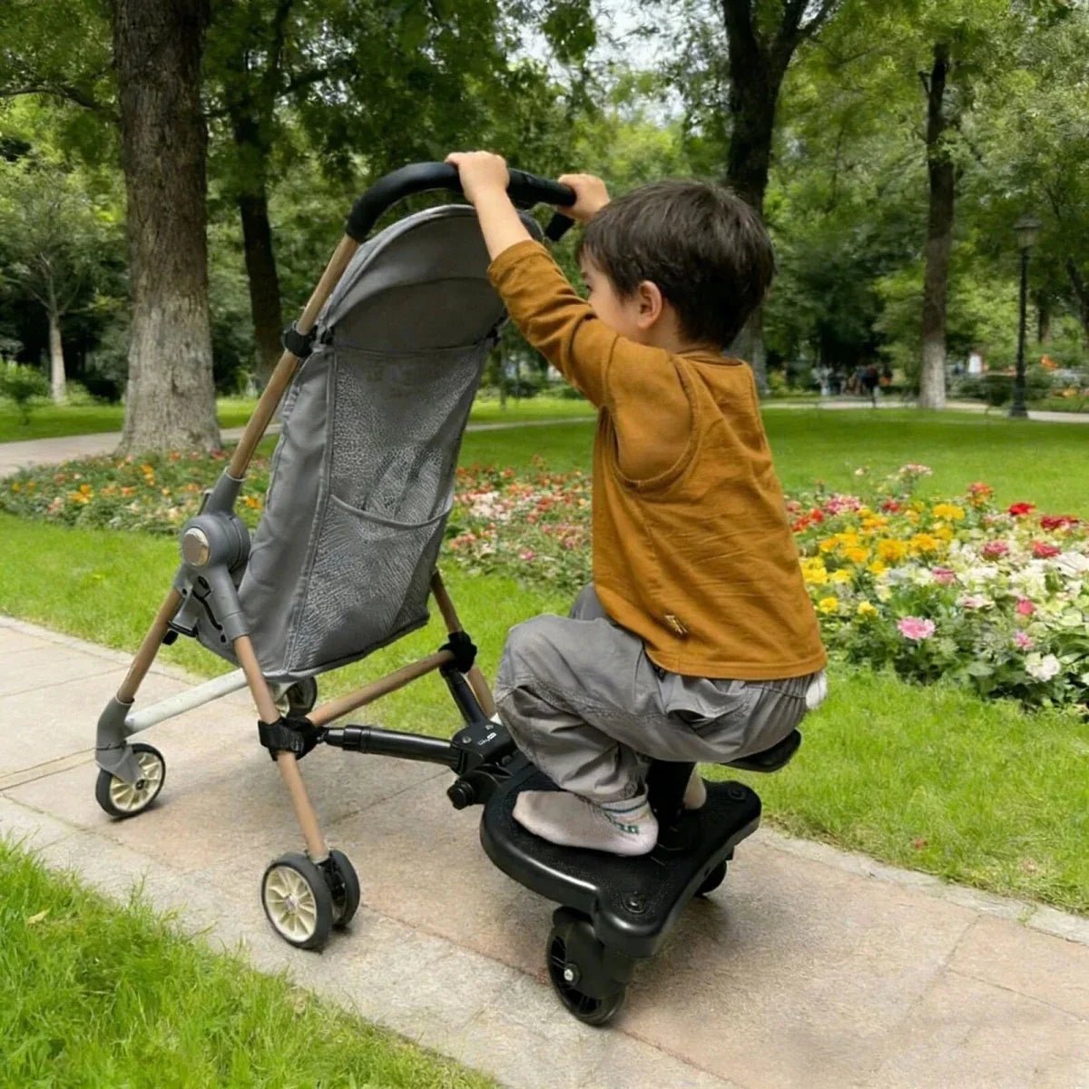 baby plus Stroller Wheeled Board | Luxury Home Accessories | Heulog Glow