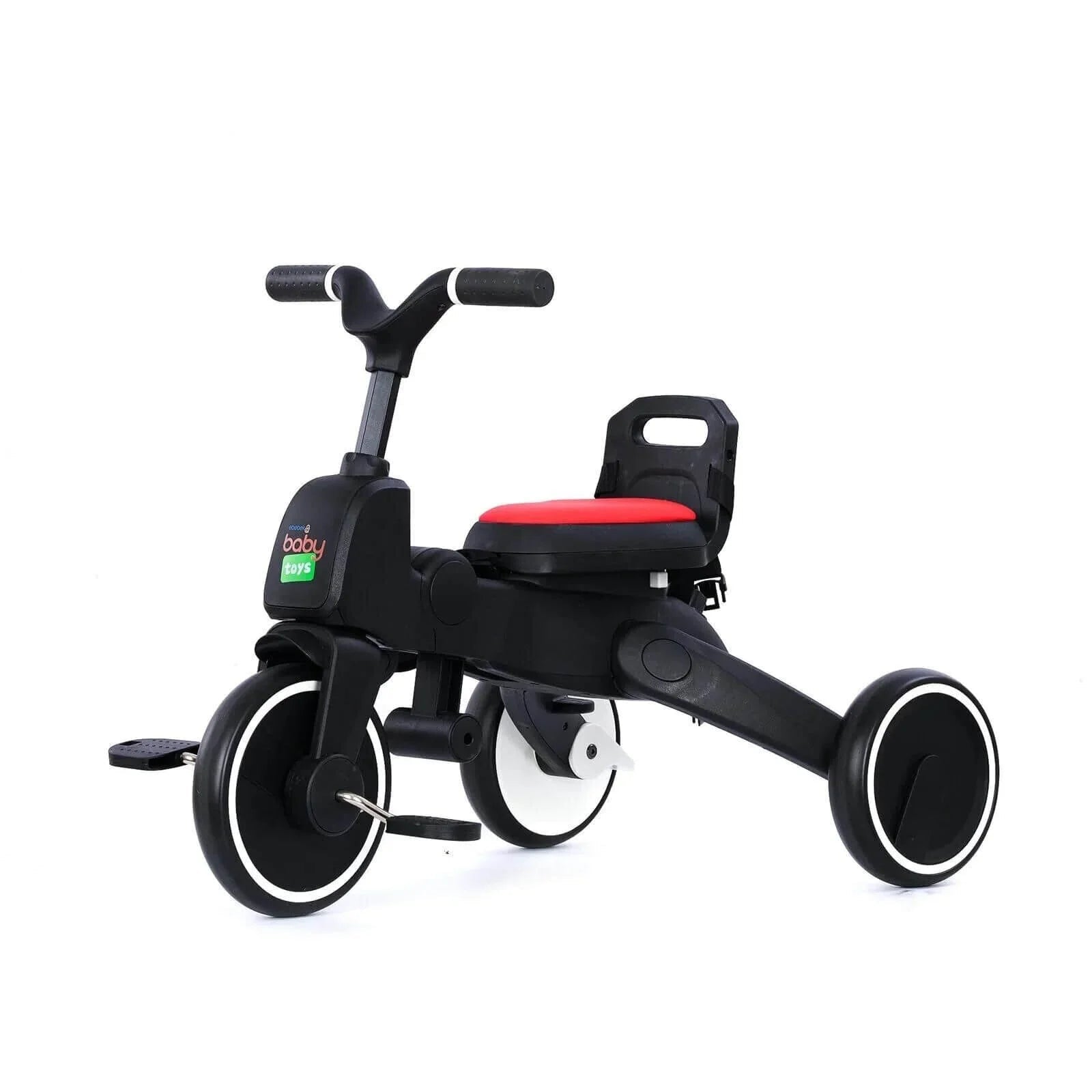 baby toys 3 in 1 Panda Foldable Trike Tricycles | Luxury Home Accessories | Heulog Glow