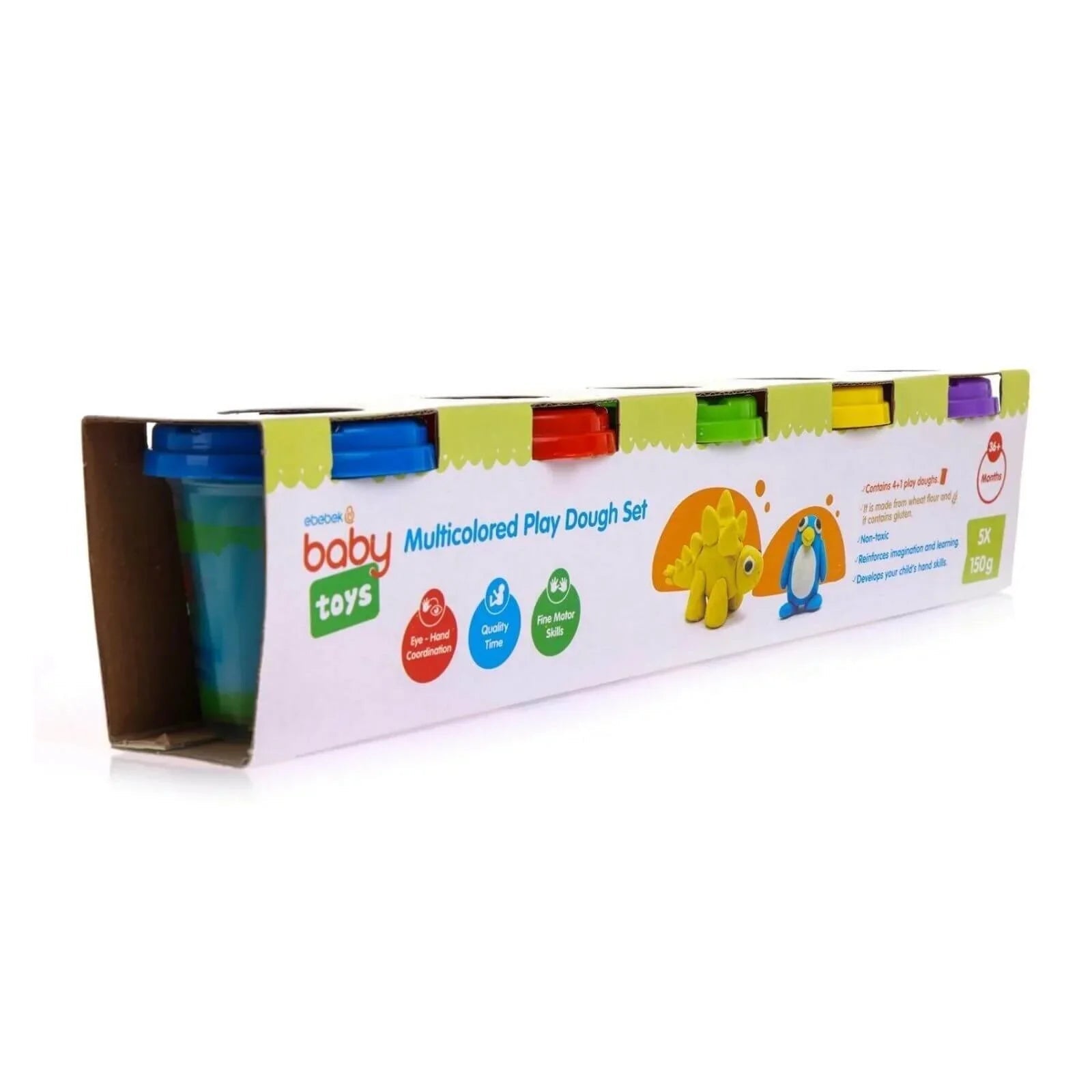 baby toys Baby 4+1 Playing Dough Toys | Luxury Home Accessories | Heulog Glow