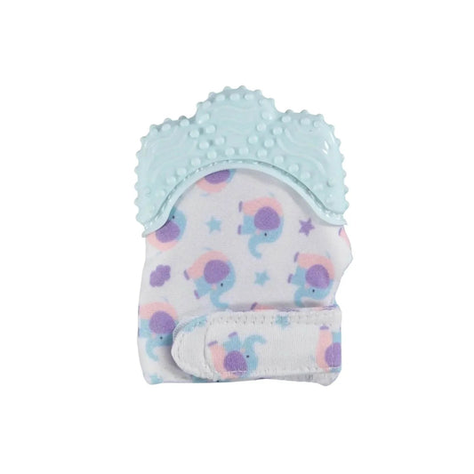 baby toys Baby Teething Mittens Green | Luxury Home Accessories | Heulog Glow