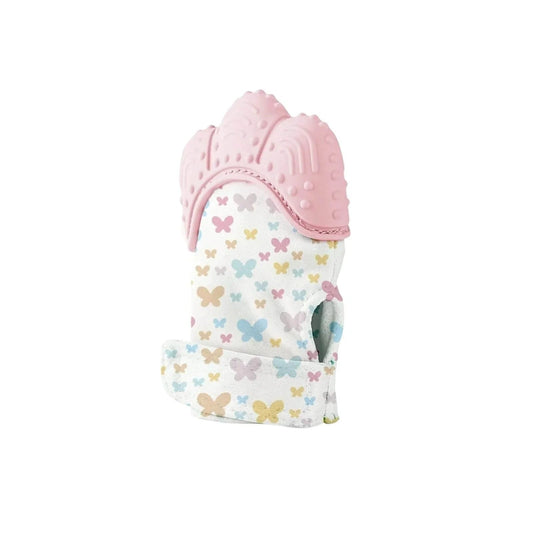baby toys Baby Teething Mittens Pink | Luxury Home Accessories | Heulog Glow