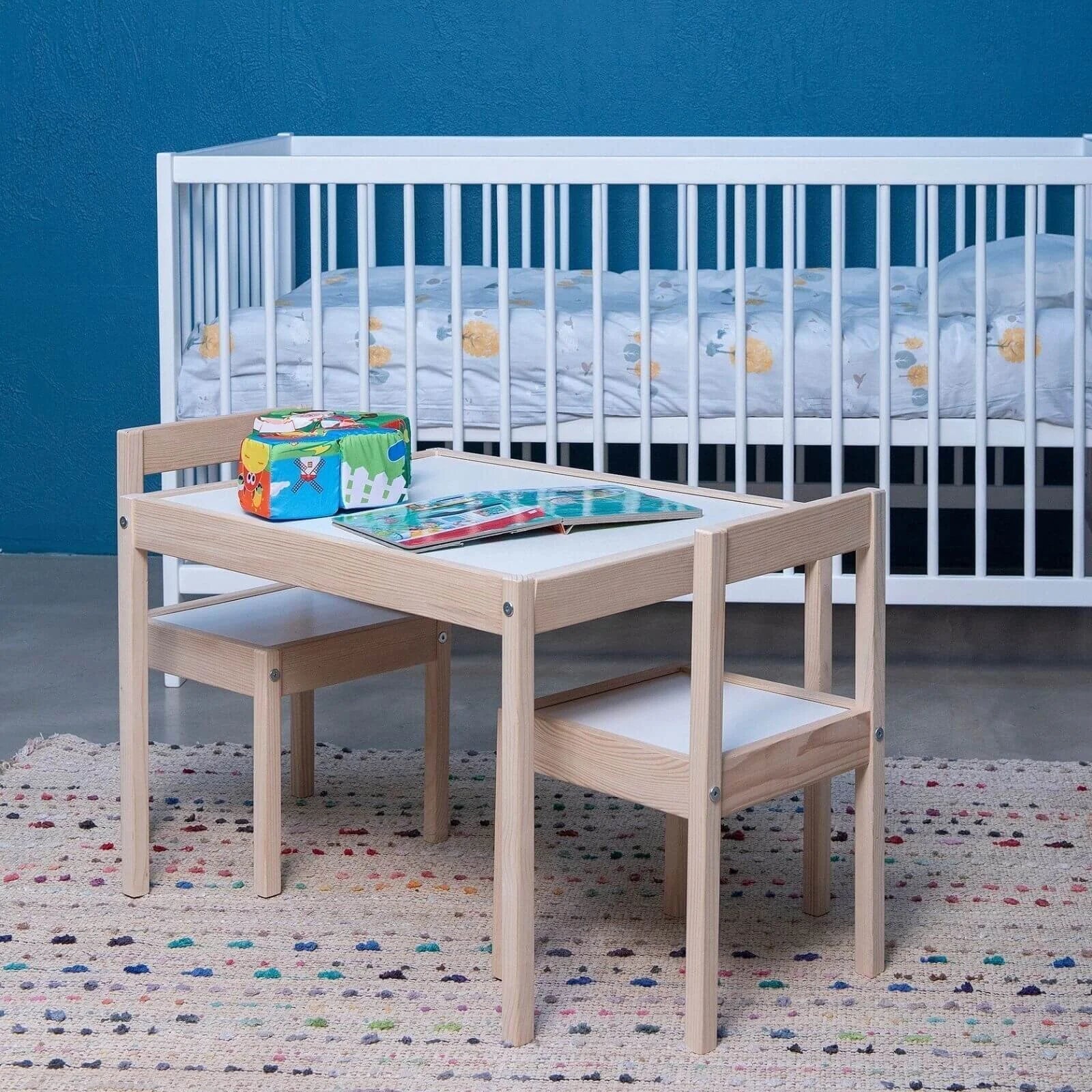 baby toys Montessori Wooden Table & Chair Set | Luxury Home Accessories | Heulog Glow