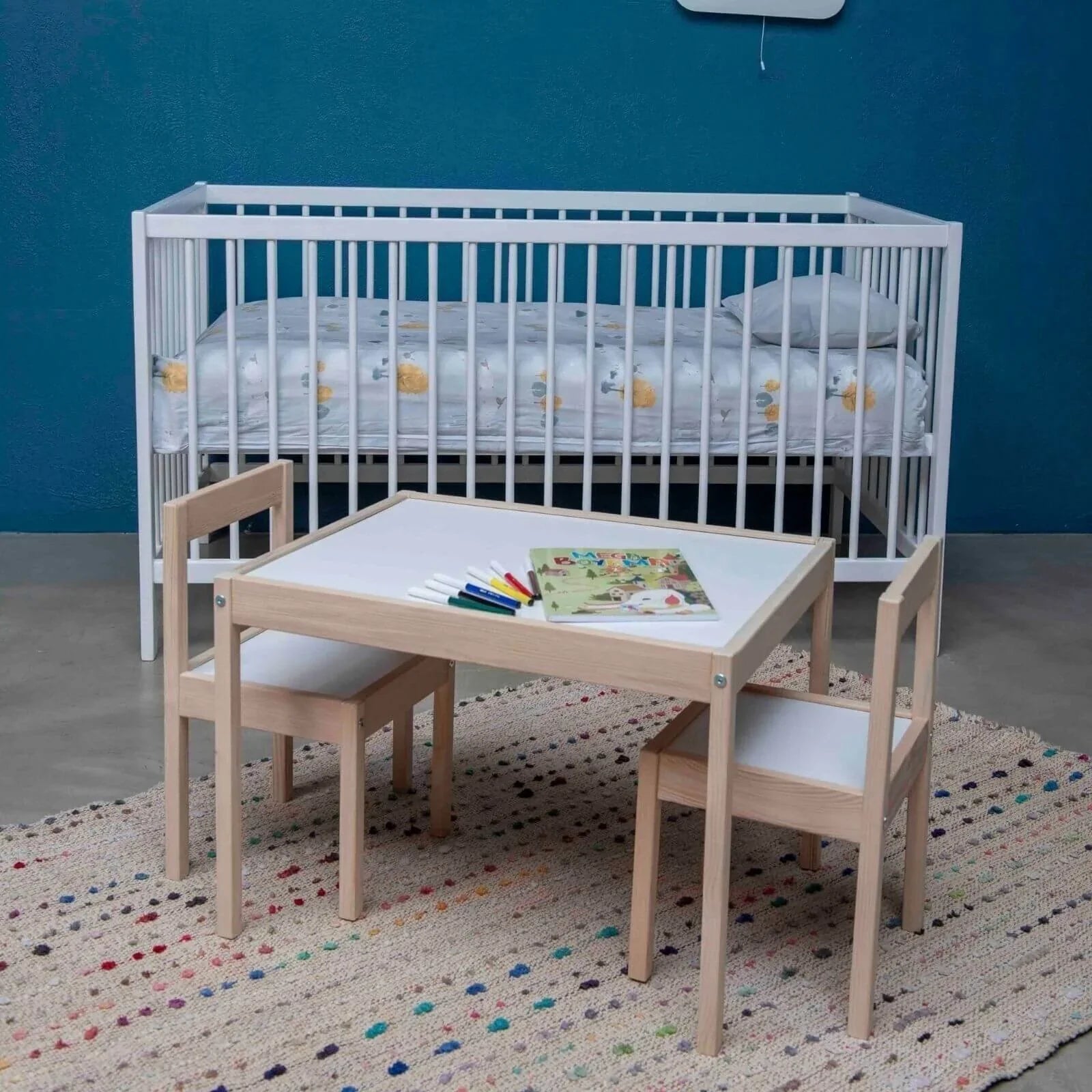baby toys Montessori Wooden Table & Chair Set | Luxury Home Accessories | Heulog Glow