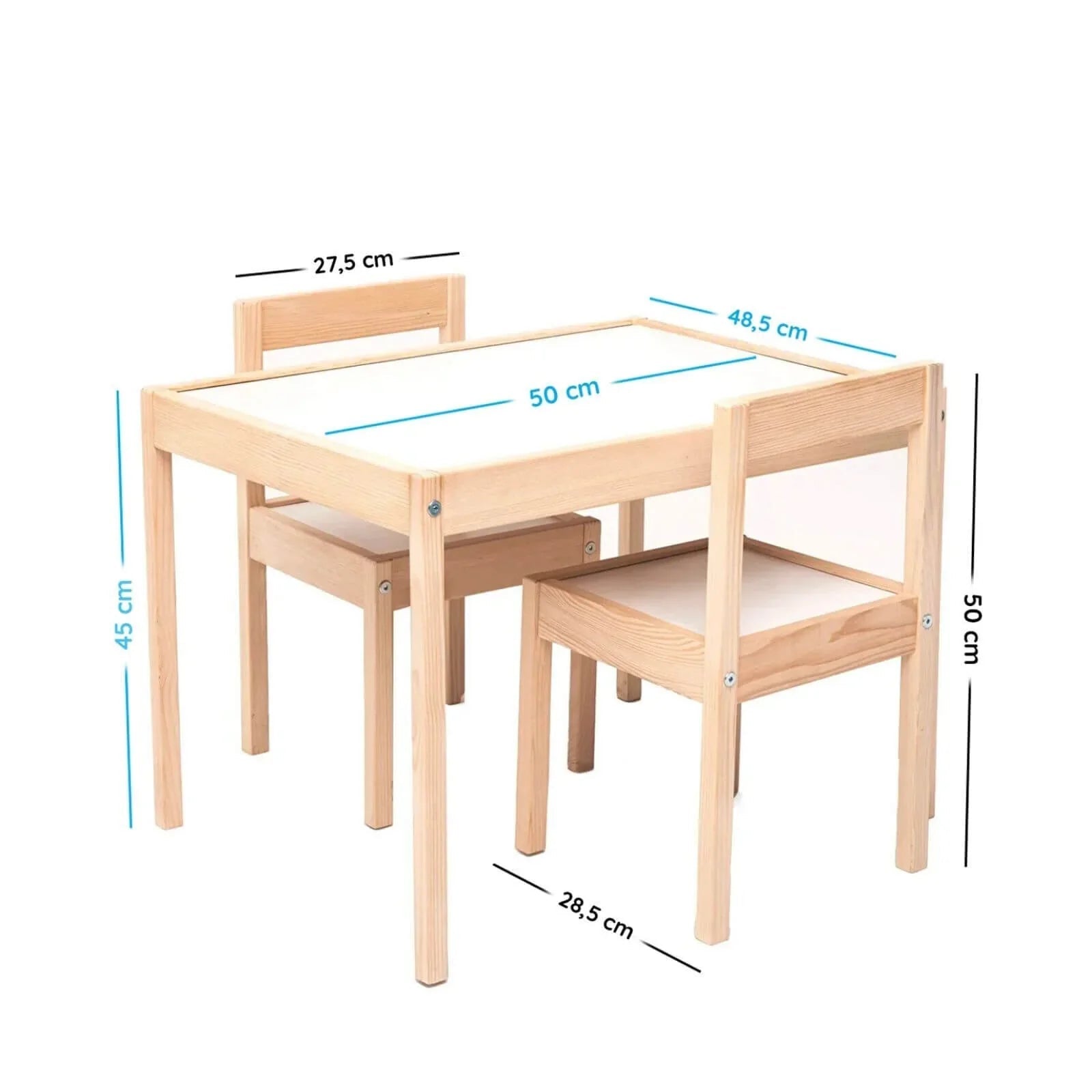 baby toys Montessori Wooden Table & Chair Set | Luxury Home Accessories | Heulog Glow