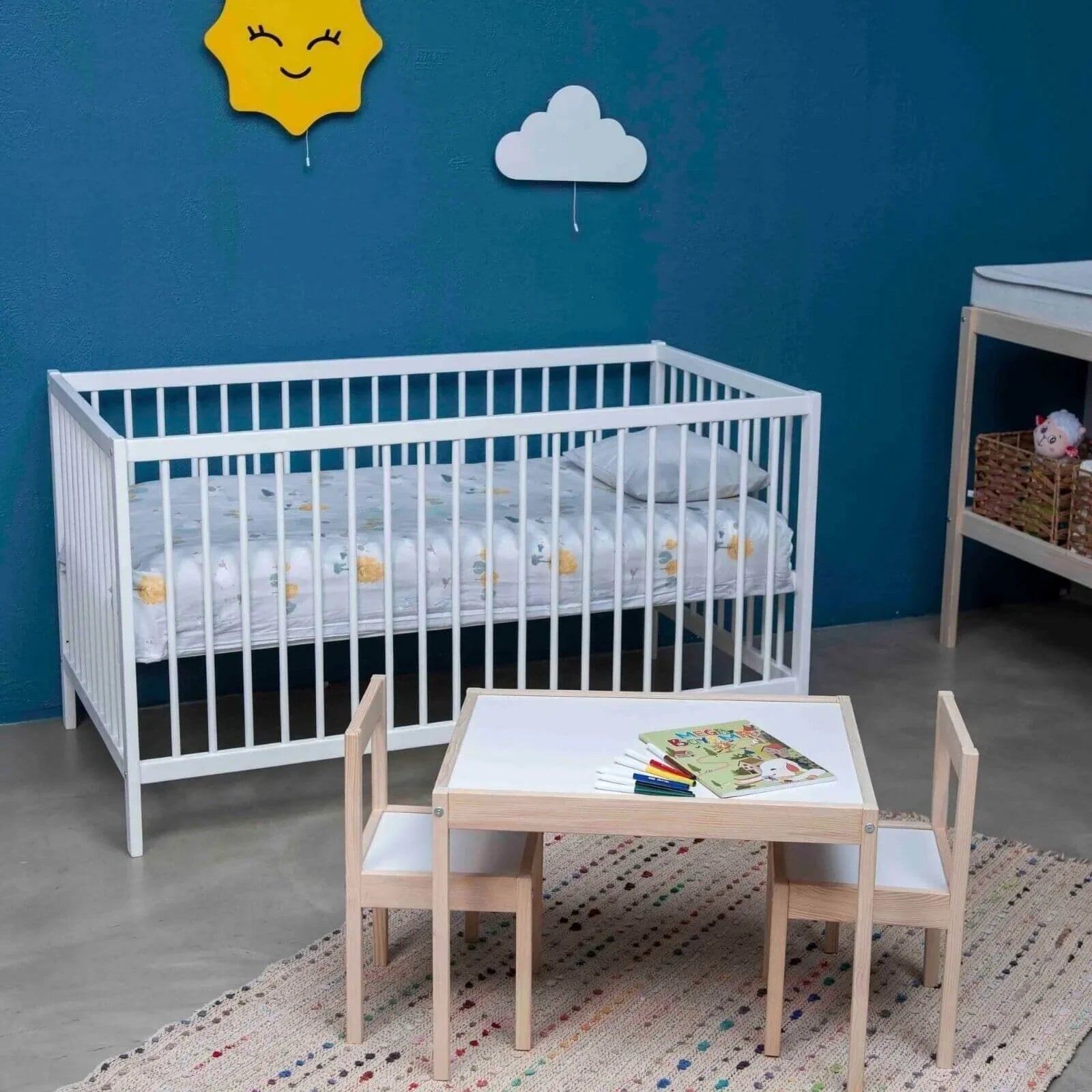 baby toys Montessori Wooden Table & Chair Set | Luxury Home Accessories | Heulog Glow
