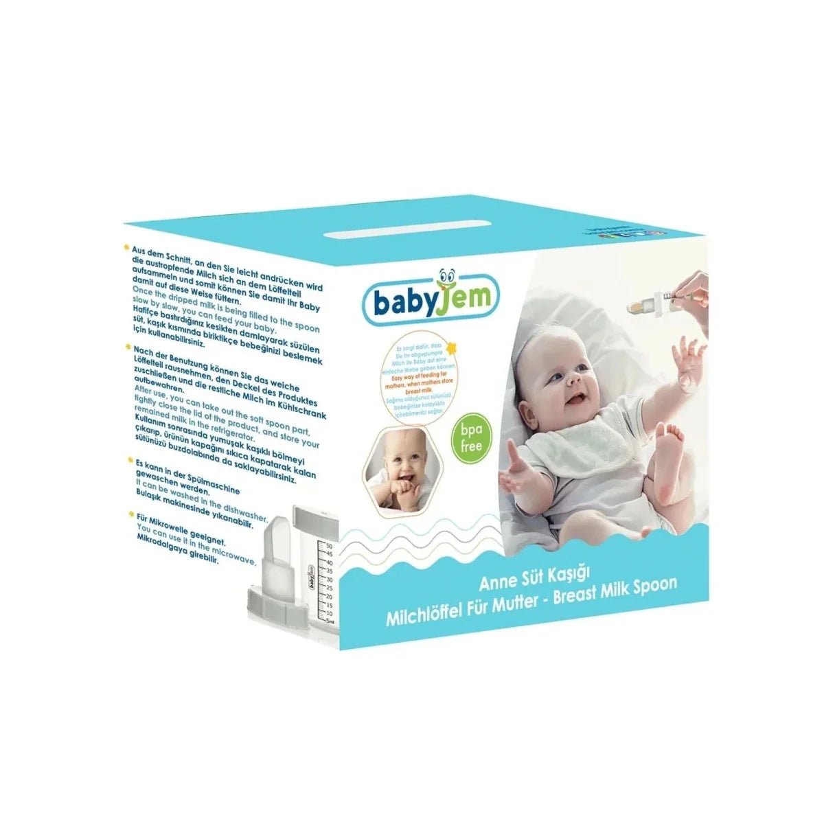 Babyjem Breastmilk Spoon | Luxury Home Accessories | Heulog Glow
