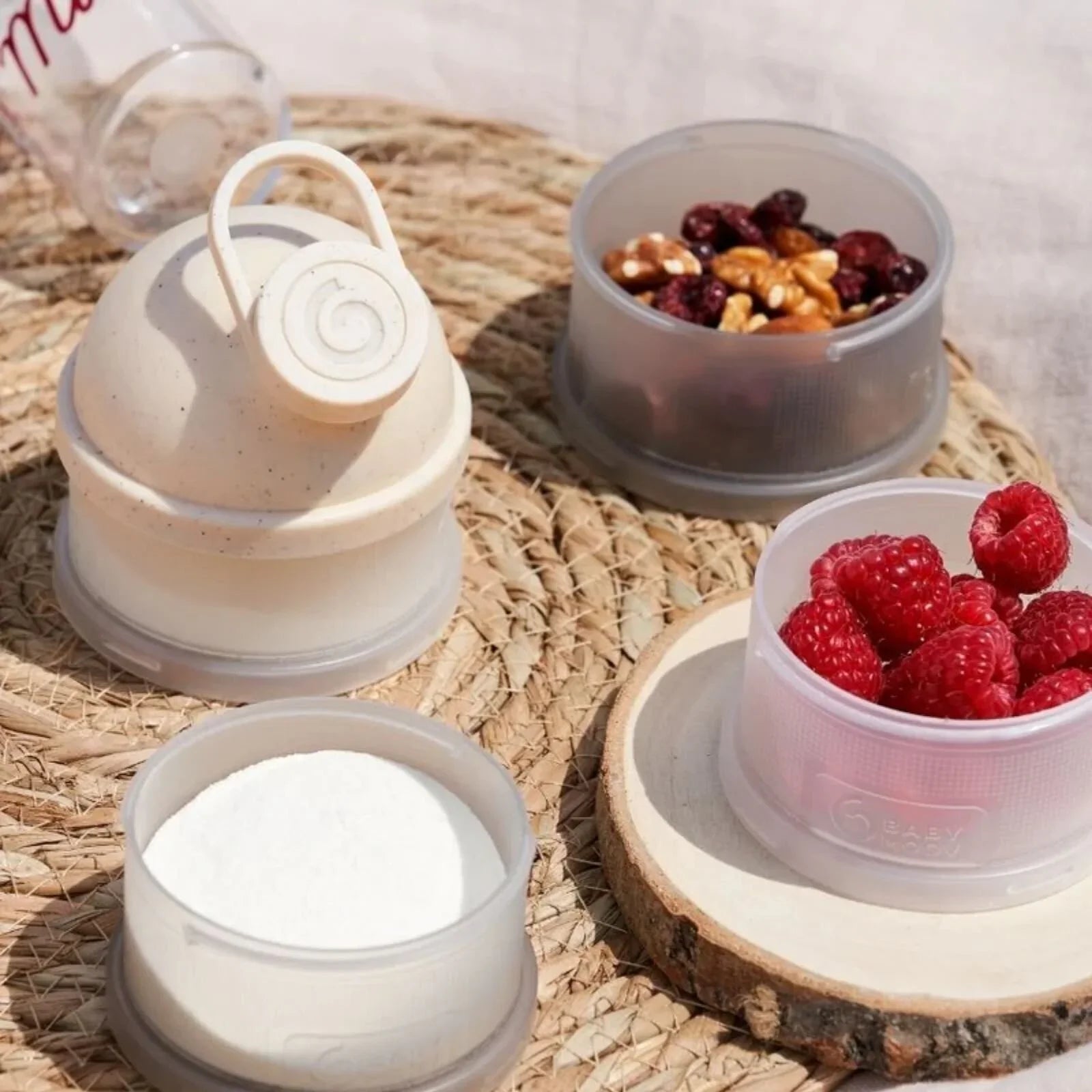 Babymoov Babydose Powdered Milk Dispenser - Mineral | Luxury Home Accessories | Heulog Glow