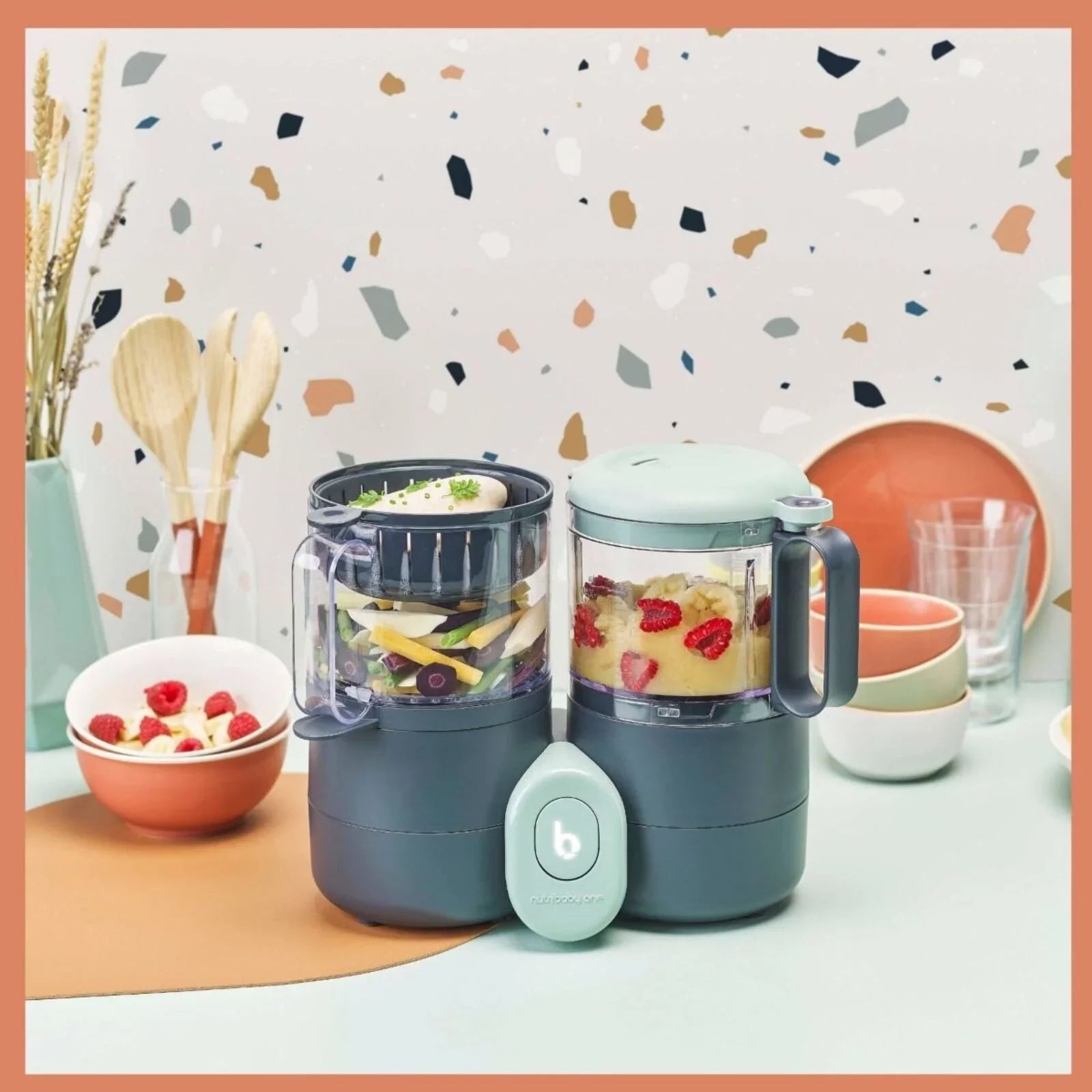 Babymoov Nutribaby One 4-in-1 Food Prep Machine | Luxury Home Accessories | Heulog Glow