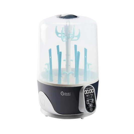 Babymoov Turbo Pure 3-in-1 Steriliser & Dryer & Purified Bottle Storage | Luxury Home Accessories | Heulog Glow