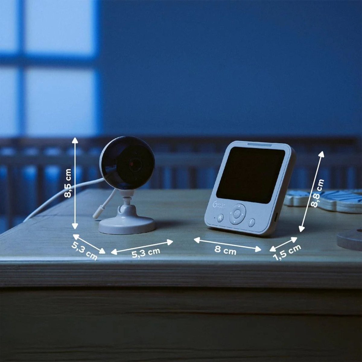 Babymoov Yoo Start Baby Video Monitor | Luxury Home Accessories | Heulog Glow
