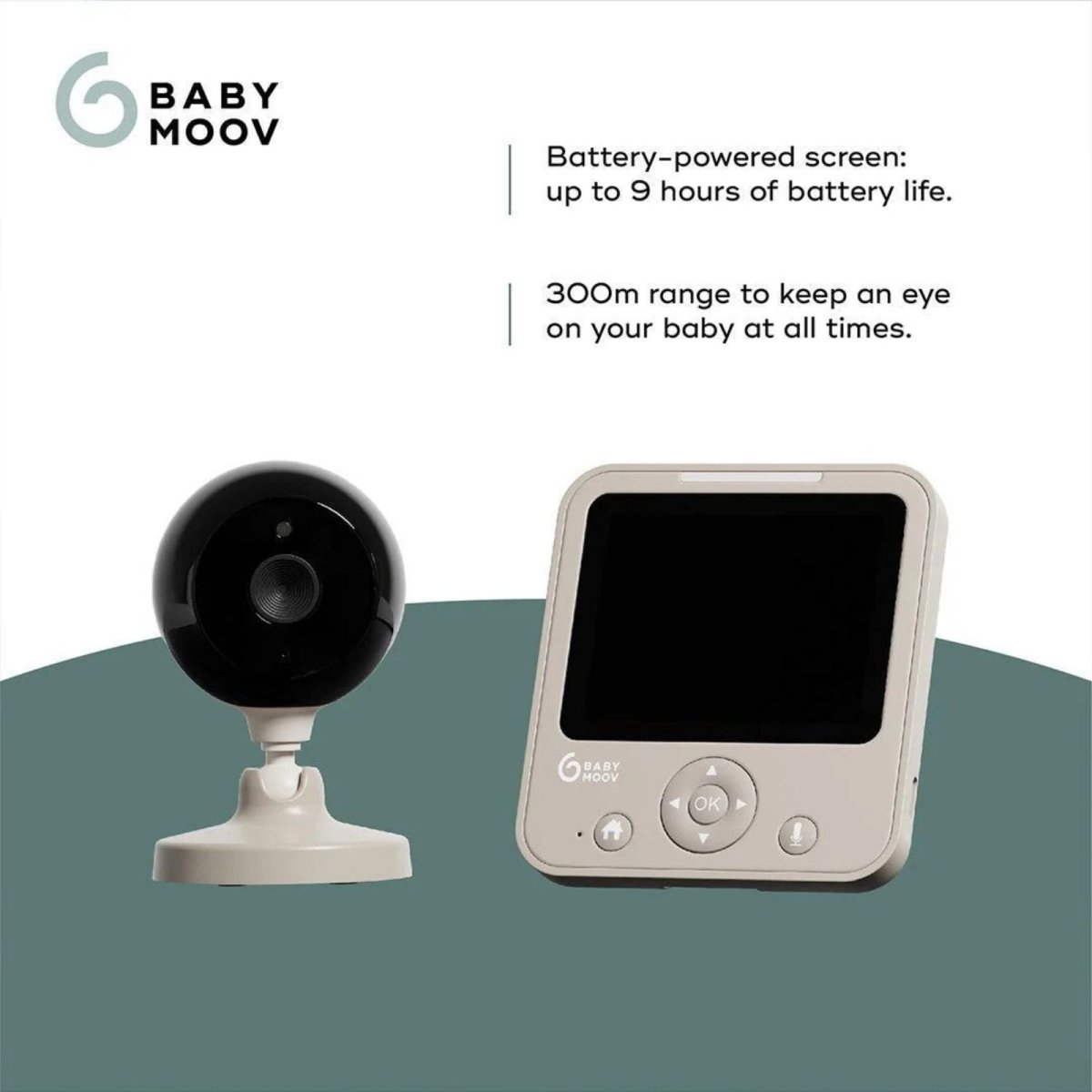 Babymoov Yoo Start Baby Video Monitor | Luxury Home Accessories | Heulog Glow