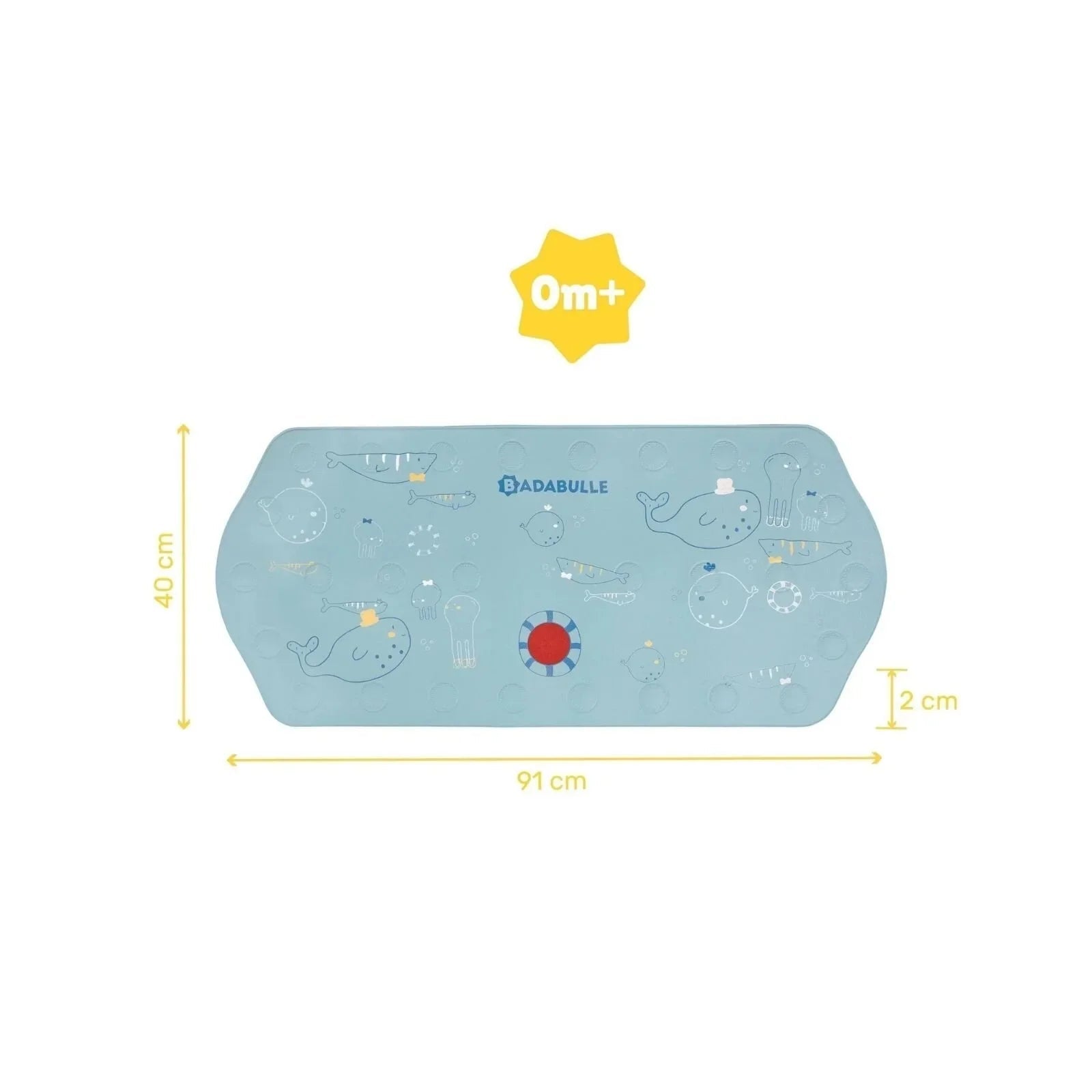 Badabulle XL Bath Mat | Luxury Home Accessories | Heulog Glow