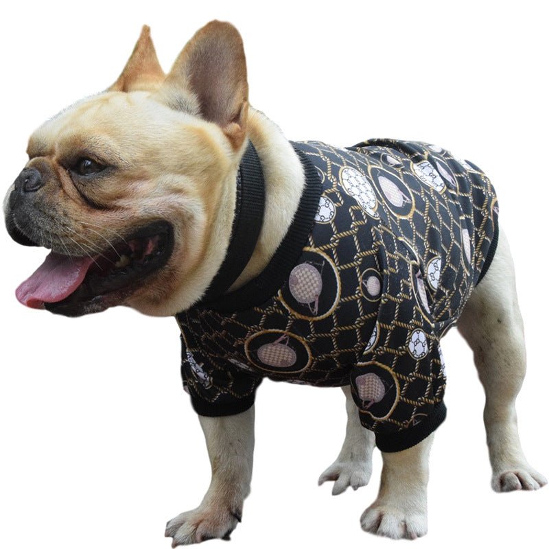 Bag Printing Dog Clothes Spring And Autumn Stretch Small Dog Pet Clothes | Luxury Home Accessories | Heulog Glow