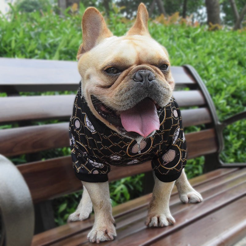 Bag Printing Dog Clothes Spring And Autumn Stretch Small Dog Pet Clothes | Luxury Home Accessories | Heulog Glow
