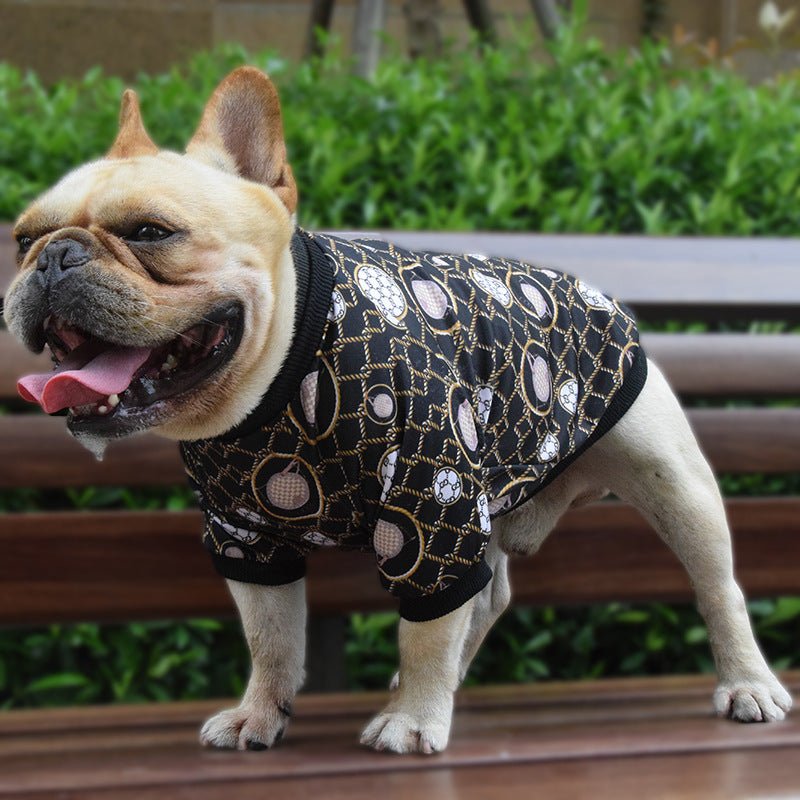 Bag Printing Dog Clothes Spring And Autumn Stretch Small Dog Pet Clothes | Luxury Home Accessories | Heulog Glow