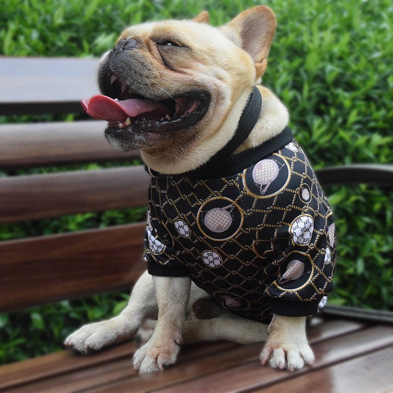 Bag Printing Dog Clothes Spring And Autumn Stretch Small Dog Pet Clothes | Luxury Home Accessories | Heulog Glow