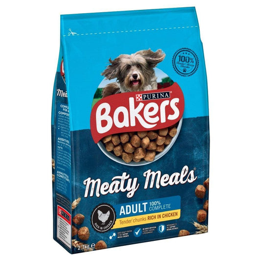 Bakers Adult Complete Meaty Meals Chicken 2.7kg | Luxury Home Accessories | Heulog Glow