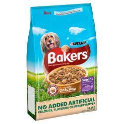 Bakers Complete Senior Bites 7 Plus Chicken, 12.5kg | Luxury Home Accessories | Heulog Glow