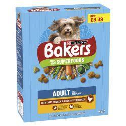 Bakers Dry Dog Food, 1kg Adult, Senior & Puppy | Luxury Home Accessories | Heulog Glow