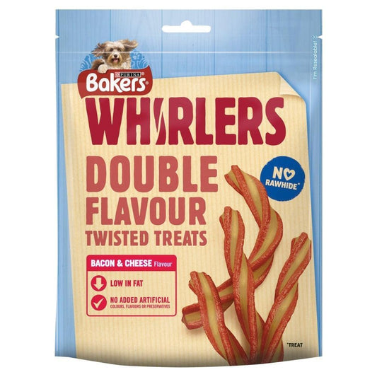Bakers Whirlers Bacon & Cheese 6x130g | Luxury Home Accessories | Heulog Glow