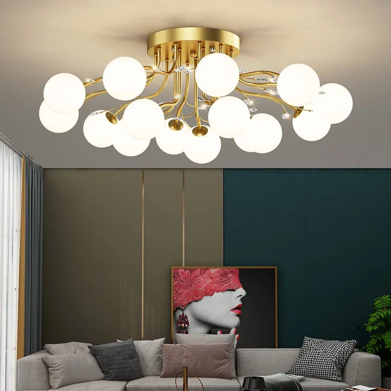 ball G9 led Ceiling Lights for Bedroom Living room decoration indoor lighting | Luxury Home Accessories | Heulog Glow