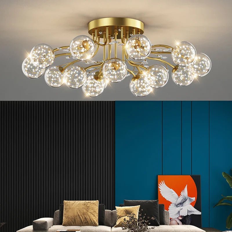 ball G9 led Ceiling Lights for Bedroom Living room decoration indoor lighting | Luxury Home Accessories | Heulog Glow