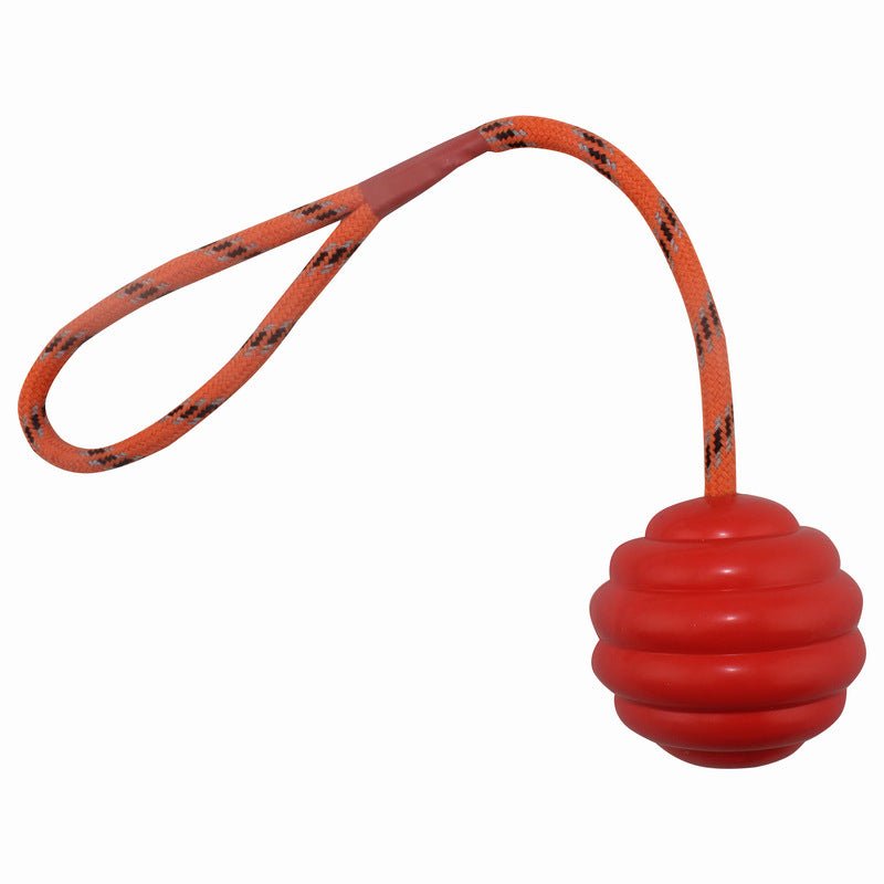 Ball Multi-color Optional Rubber Bite-resistant Molar Clean Tooth Rope Knot Interactive Training Pet Toy | Luxury Home Accessories | Heulog Glow