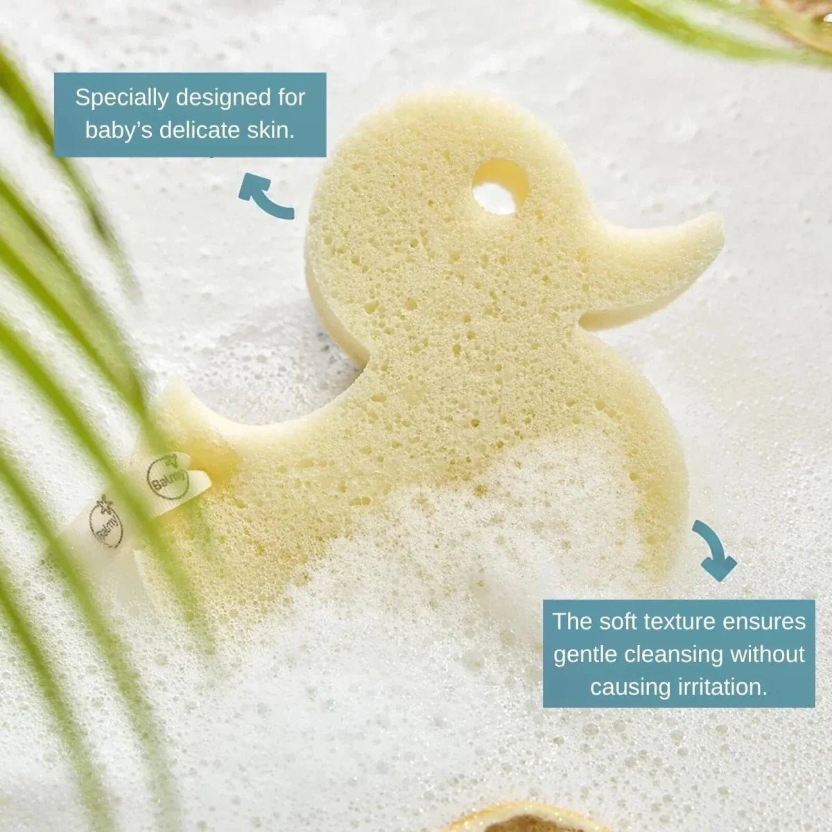 Balmy Baby Bath Sponge Assorted | Luxury Home Accessories | Heulog Glow