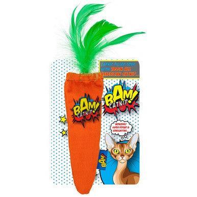BAM Catnip Carrot Cat Toy | Luxury Home Accessories | Heulog Glow