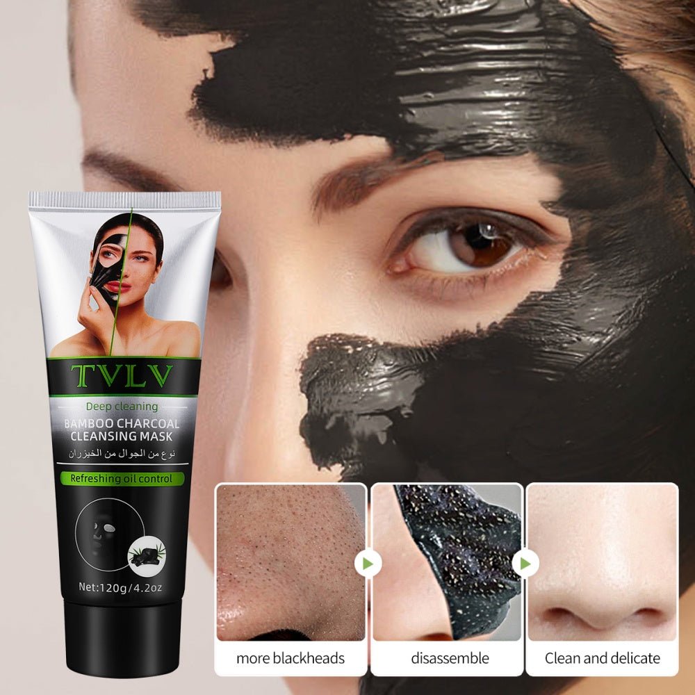 Bamboo Charcoal Cleaning Facial Mask | Luxury Home Accessories | Heulog Glow