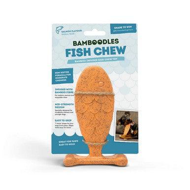 Bamboodles Fish Puppy and Moderate Chewers Small | Luxury Home Accessories | Heulog Glow