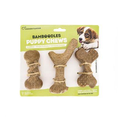Bamboodles Puppy 3 Pack | Luxury Home Accessories | Heulog Glow